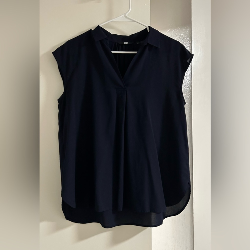 HM blue blouse size S